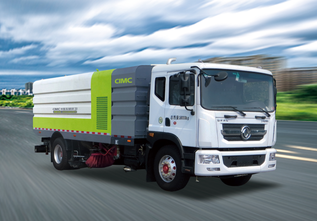 清“靚”一夏！新能源洗掃車清新出道