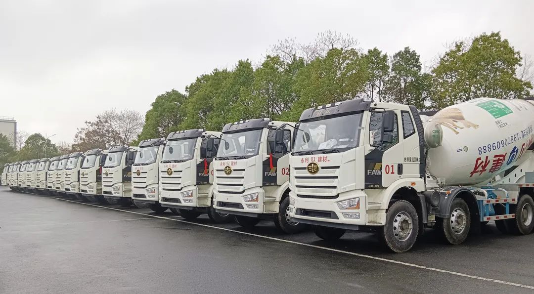聯(lián)合交付共贏未來！全新解放&凌宇J6L攪拌車首亮相！