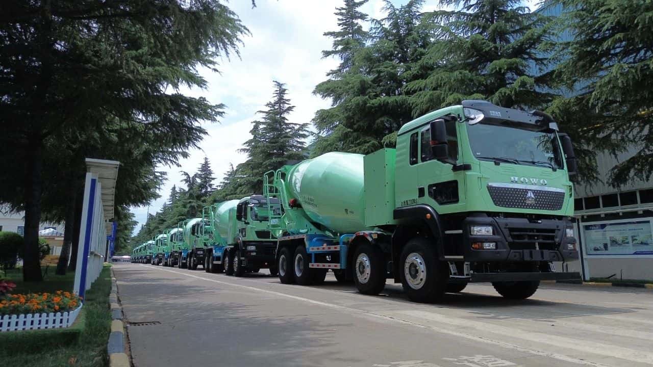 綠色動(dòng)能再突破！中集車輛新能源攪拌車護(hù)航華東客戶產(chǎn)能持續(xù)升級(jí)